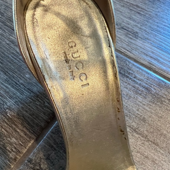 Authentic Gucci wedges size 6B - Picture 2 of 8